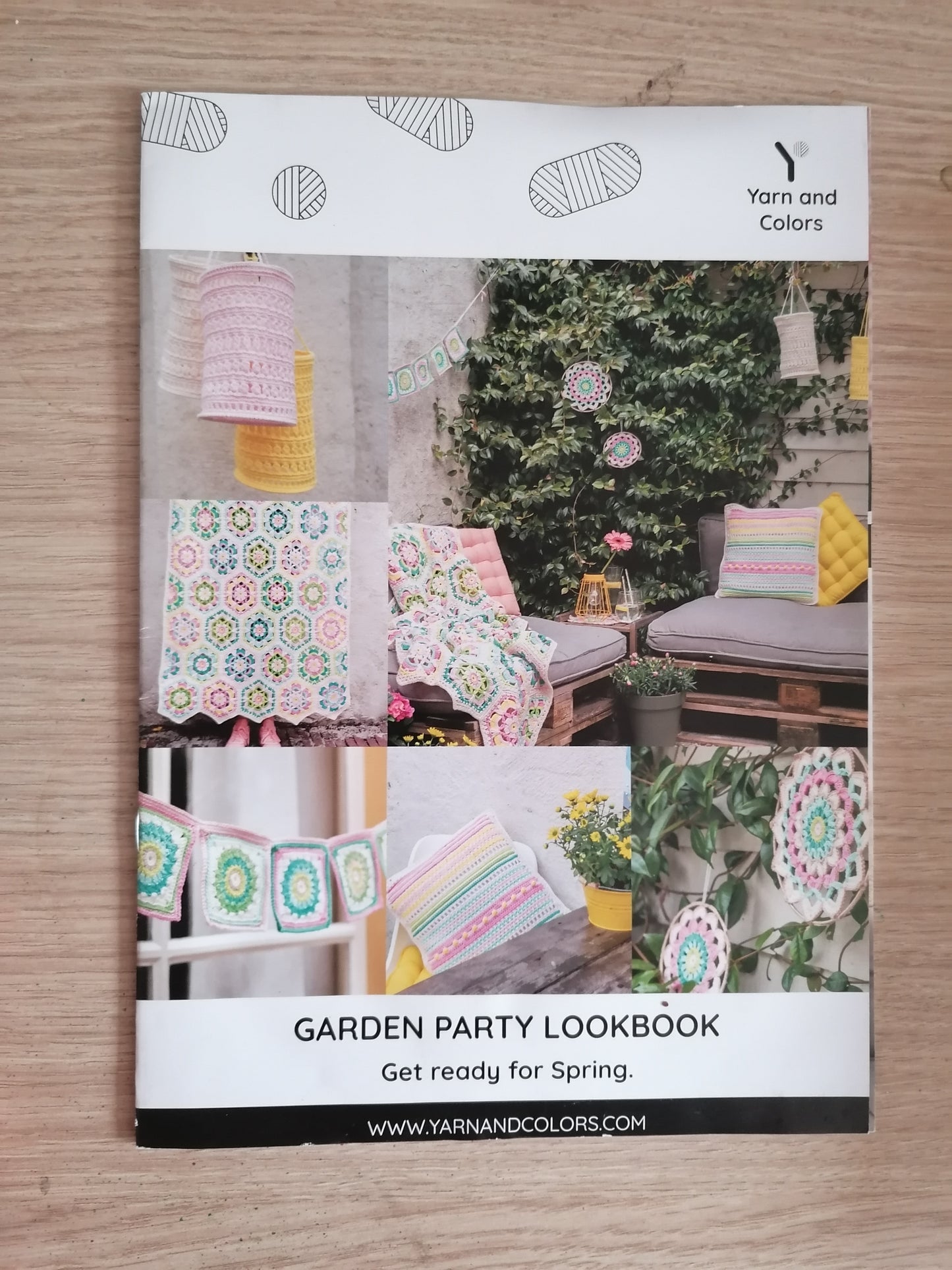 Yarn and Colors Garden Party Look book