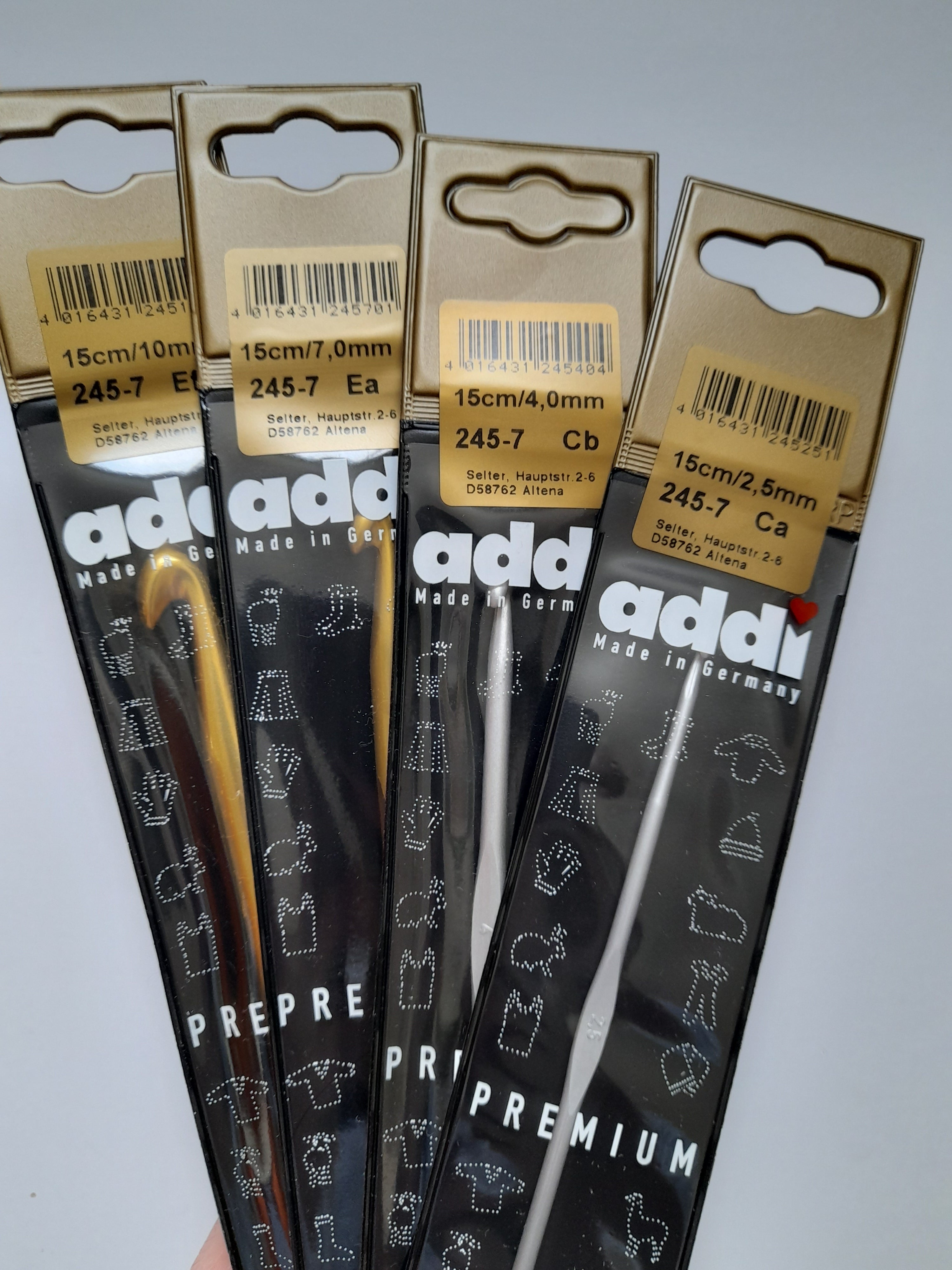 Addi crochet hook aluminum – Wolwereld