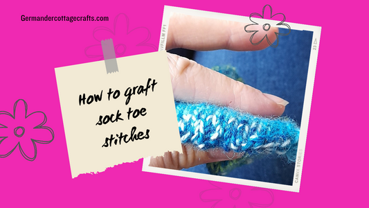 How to graft the toe of a sock