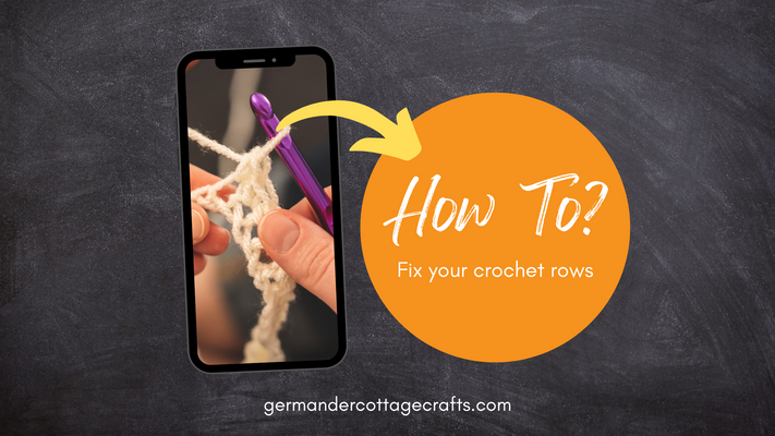 Stop your crochet from getting smaller.