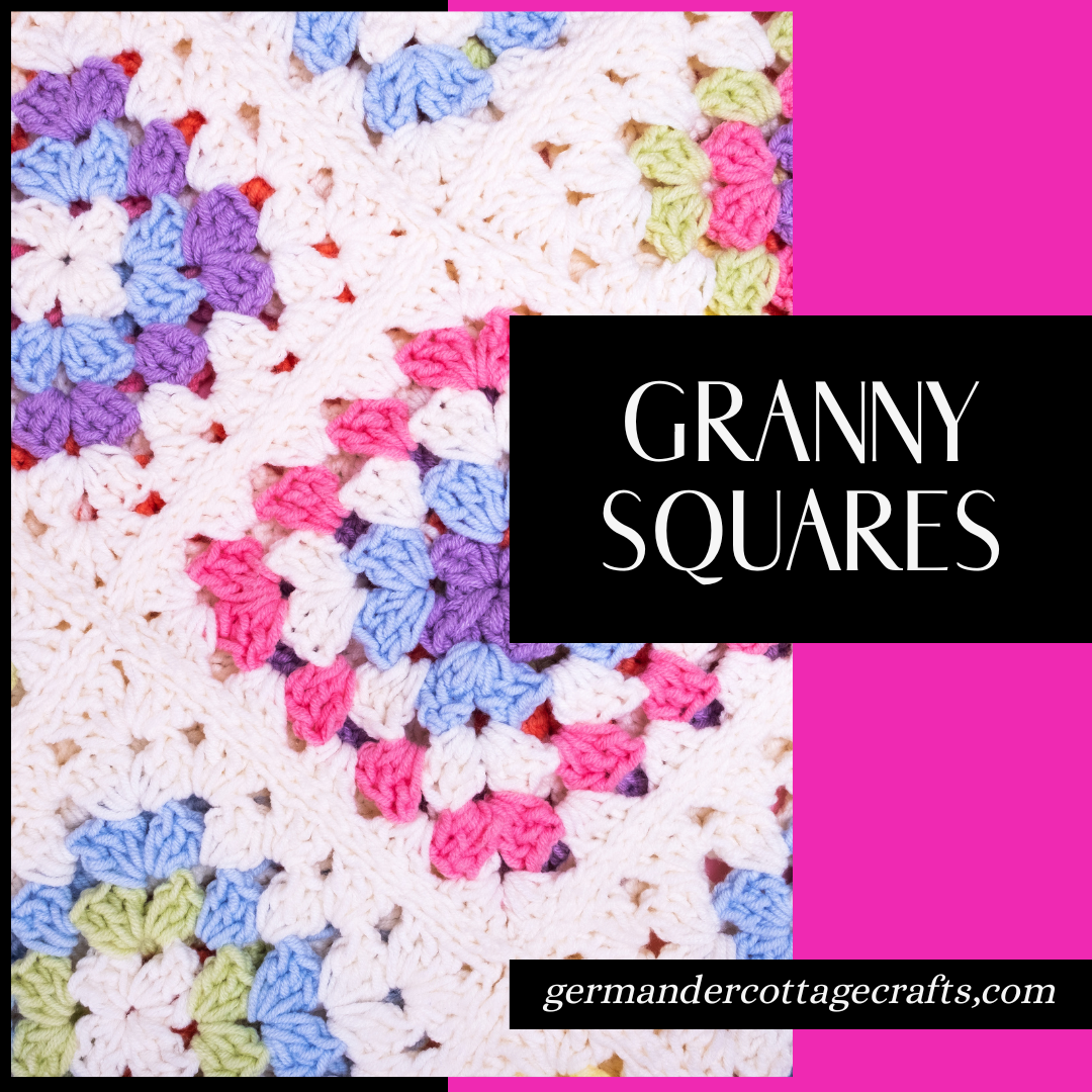 Beginners should try making granny squares. Granny square help for crocheters 