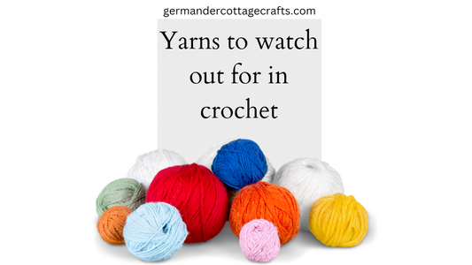 Twist and snap: Yarns to watch out for in crochet.
