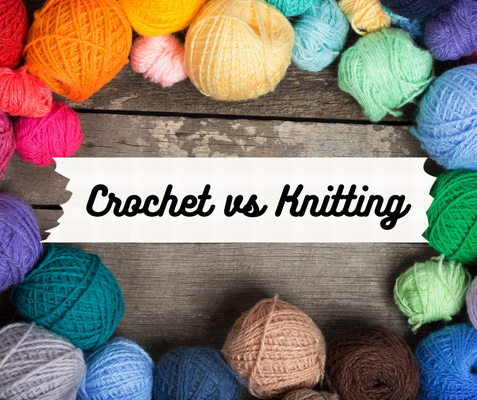 Crochet vs Knitting