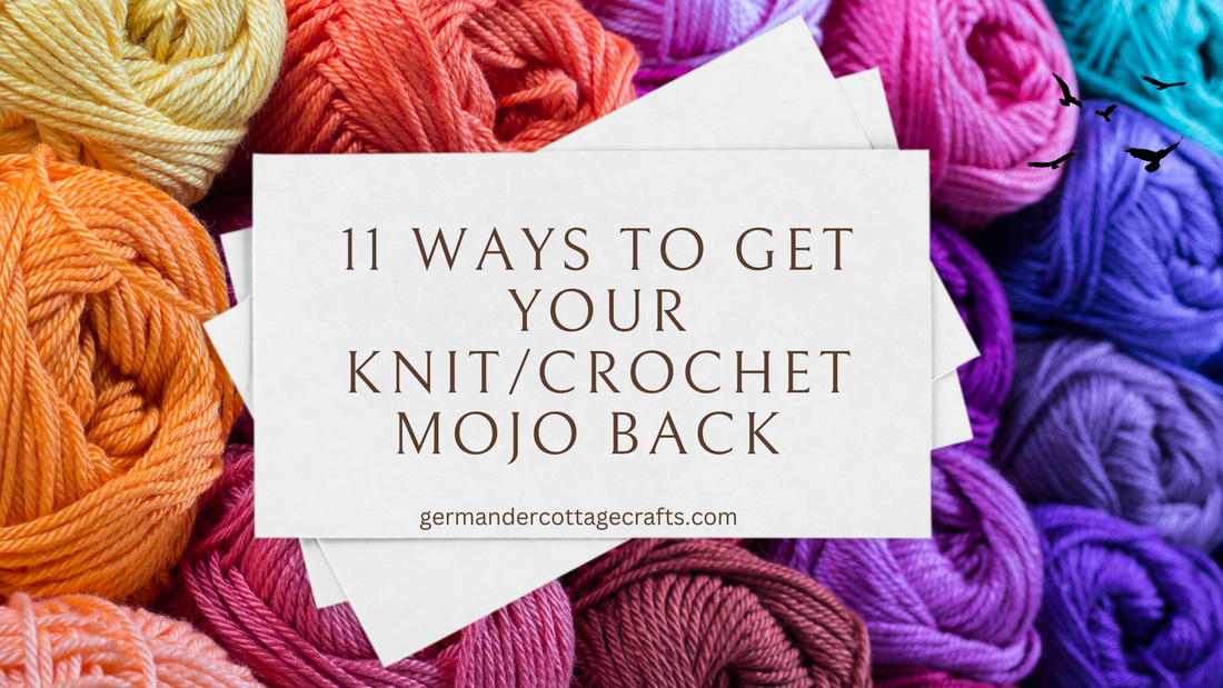 How to get out of your crochet or knitting funk