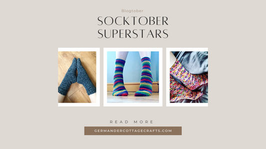 Socktober superstar sock patterns