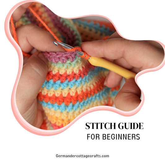 Crochet stitch guide for beginners