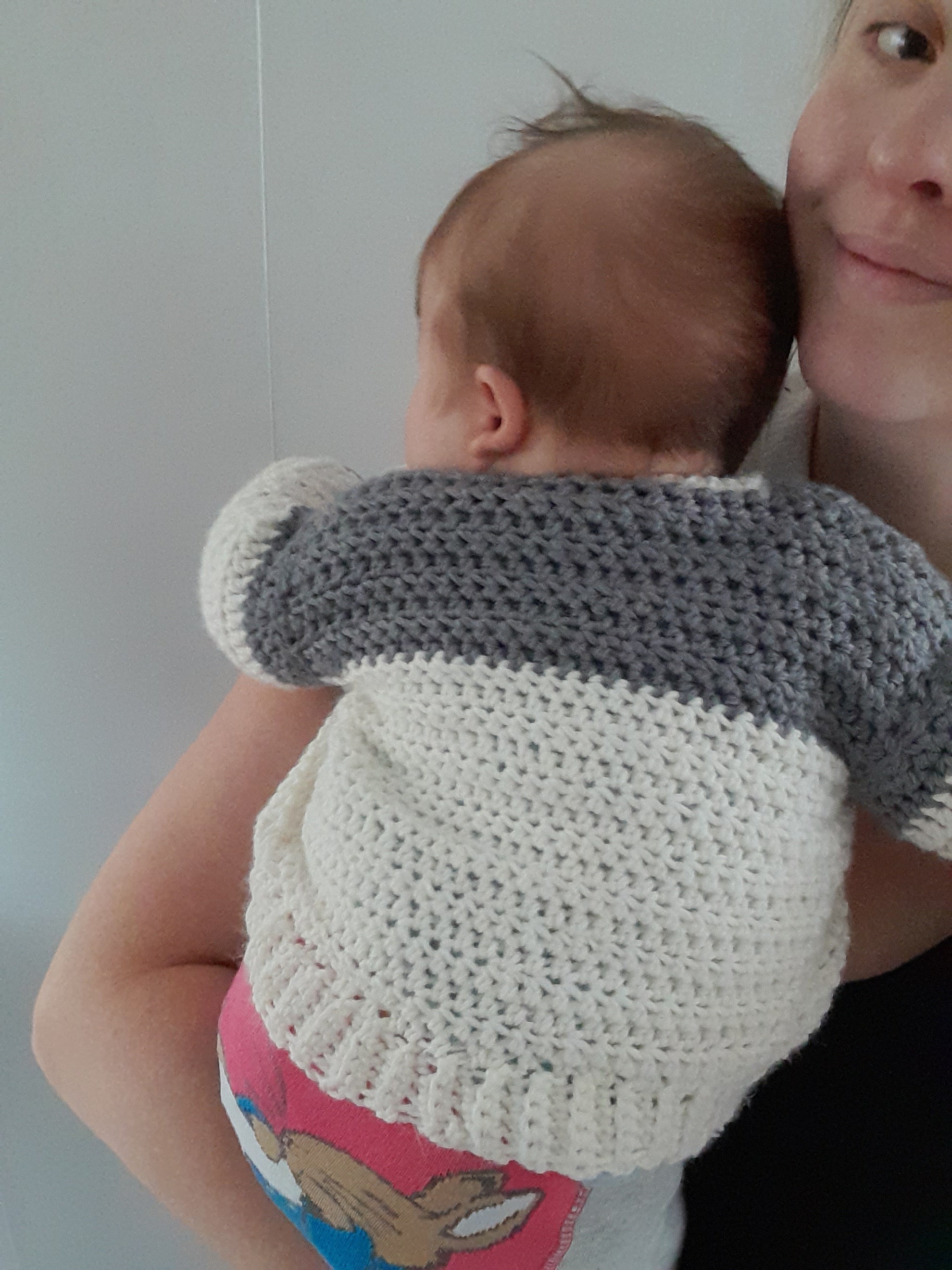 Easy baby crochet sweater shops