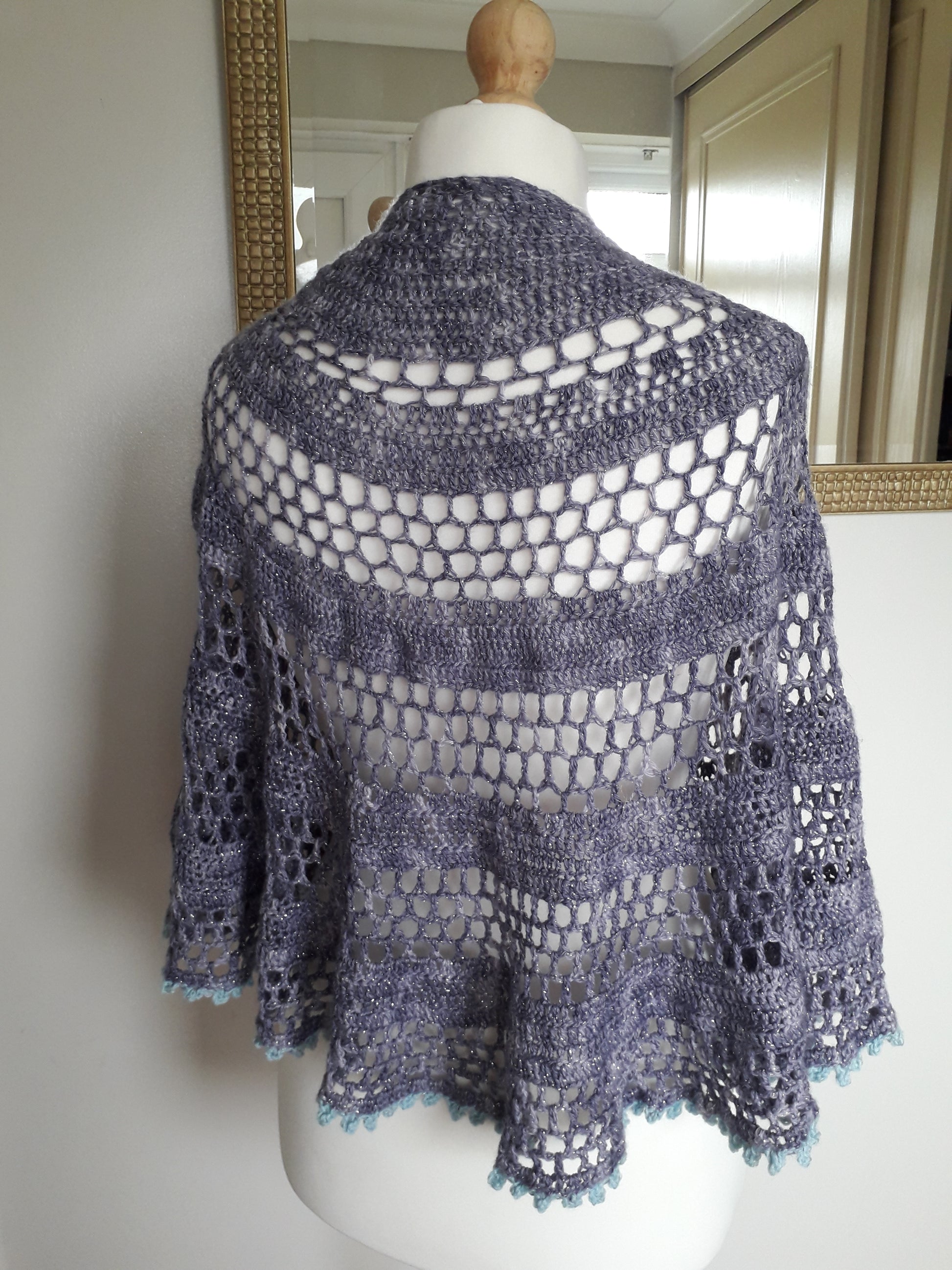 The Daphne Shawl Digital Crochet Pattern