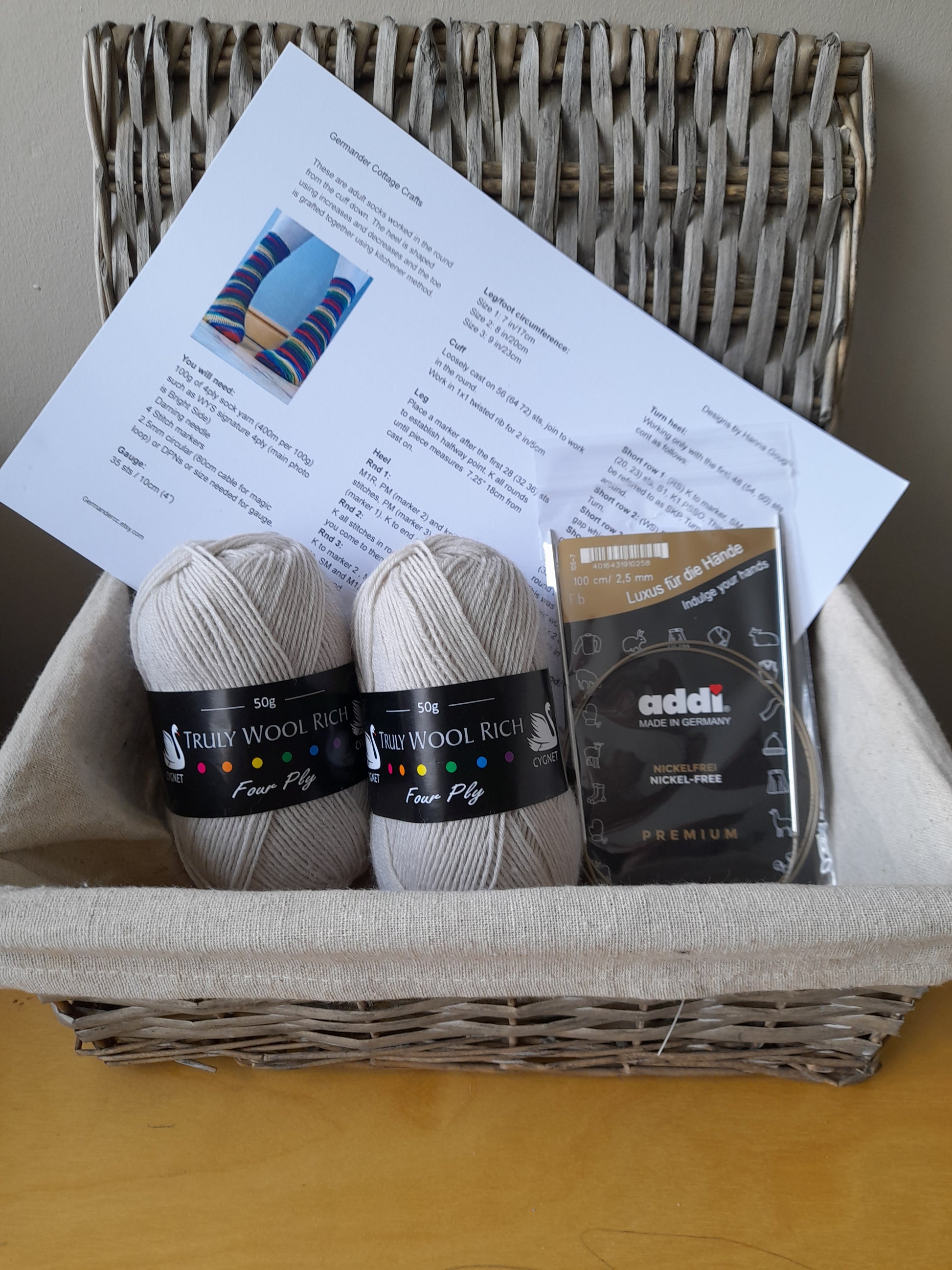 Knit your own socks kit