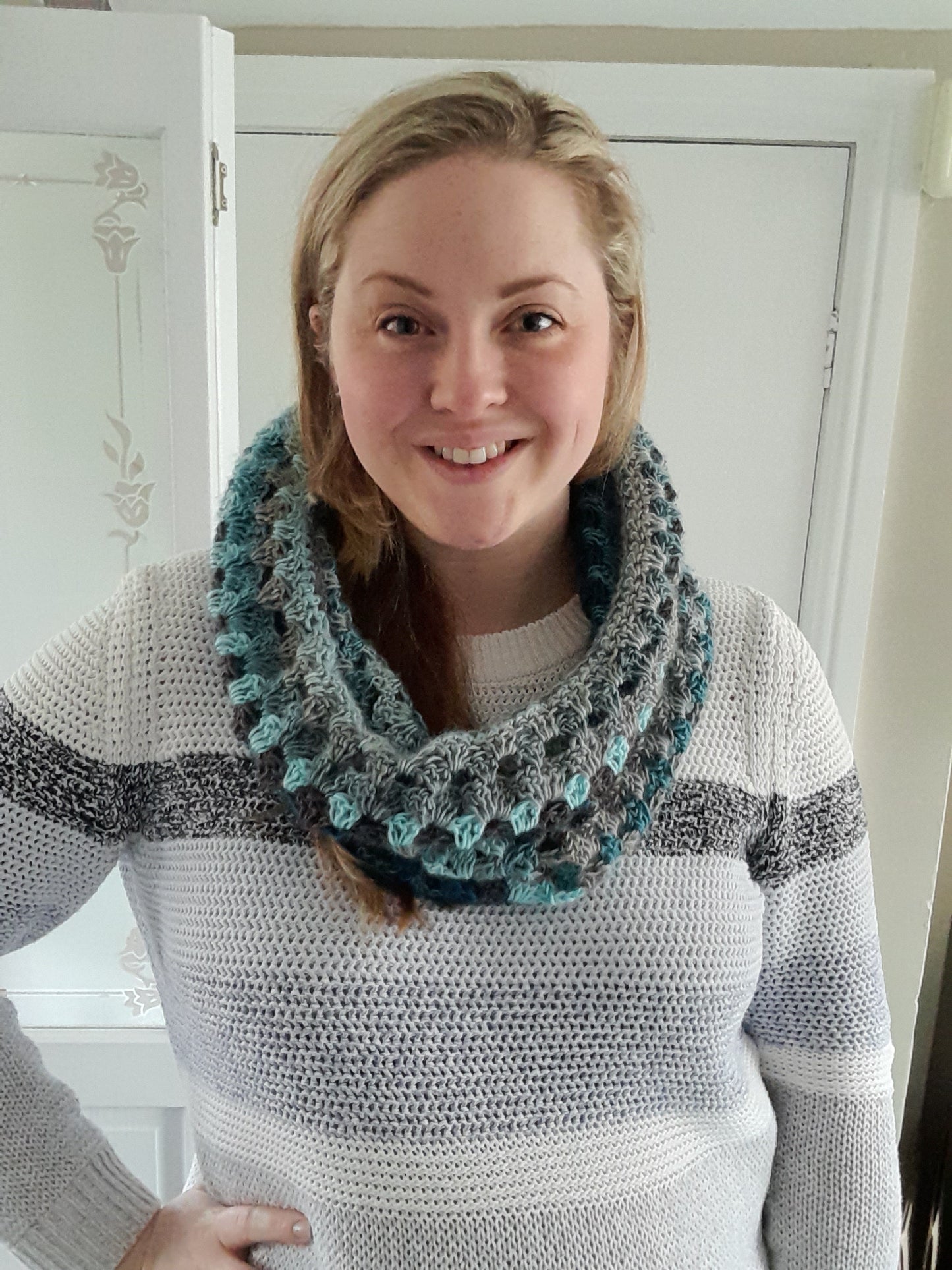 Song of the sea snood crochet pattern.