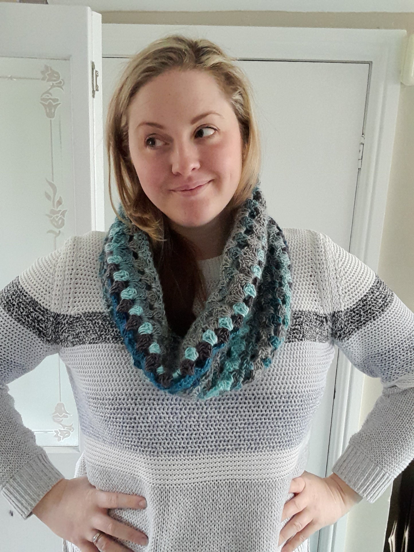 Song of the sea snood crochet pattern.