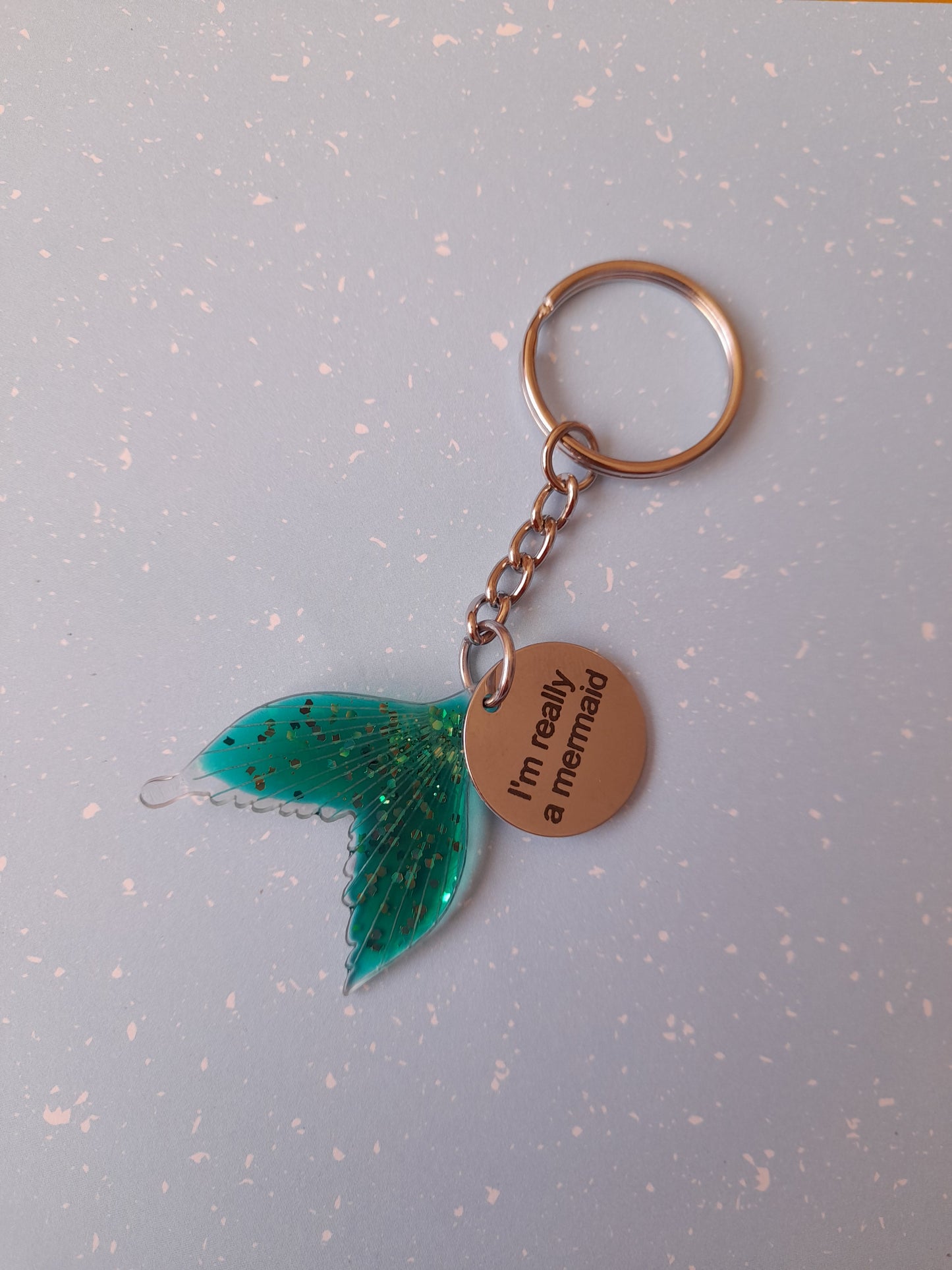 Mermaid key chain