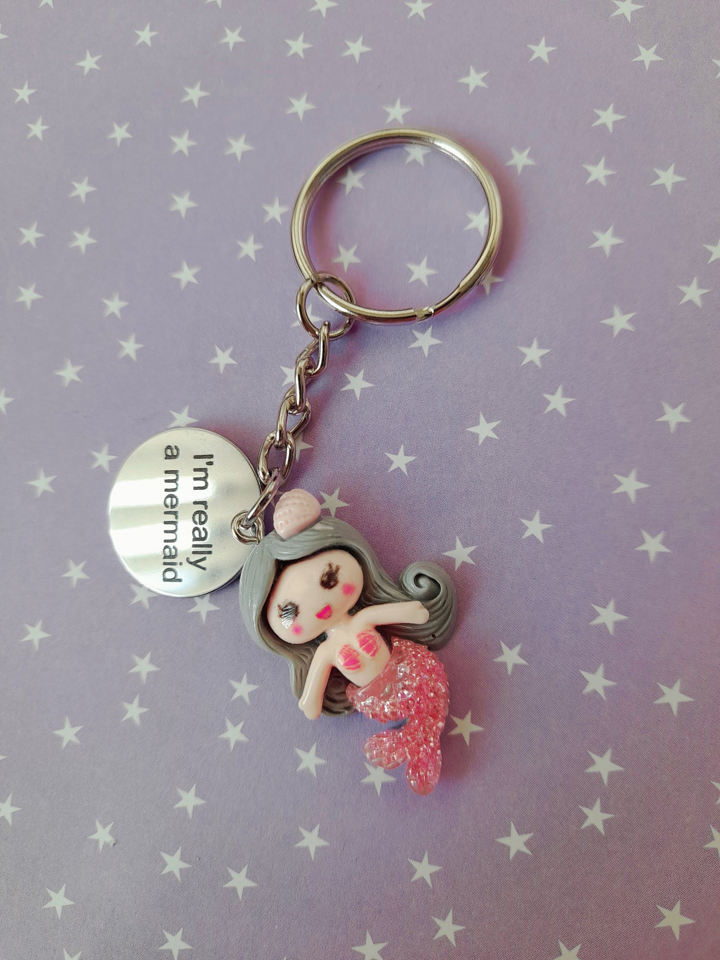 Mermaid keyring