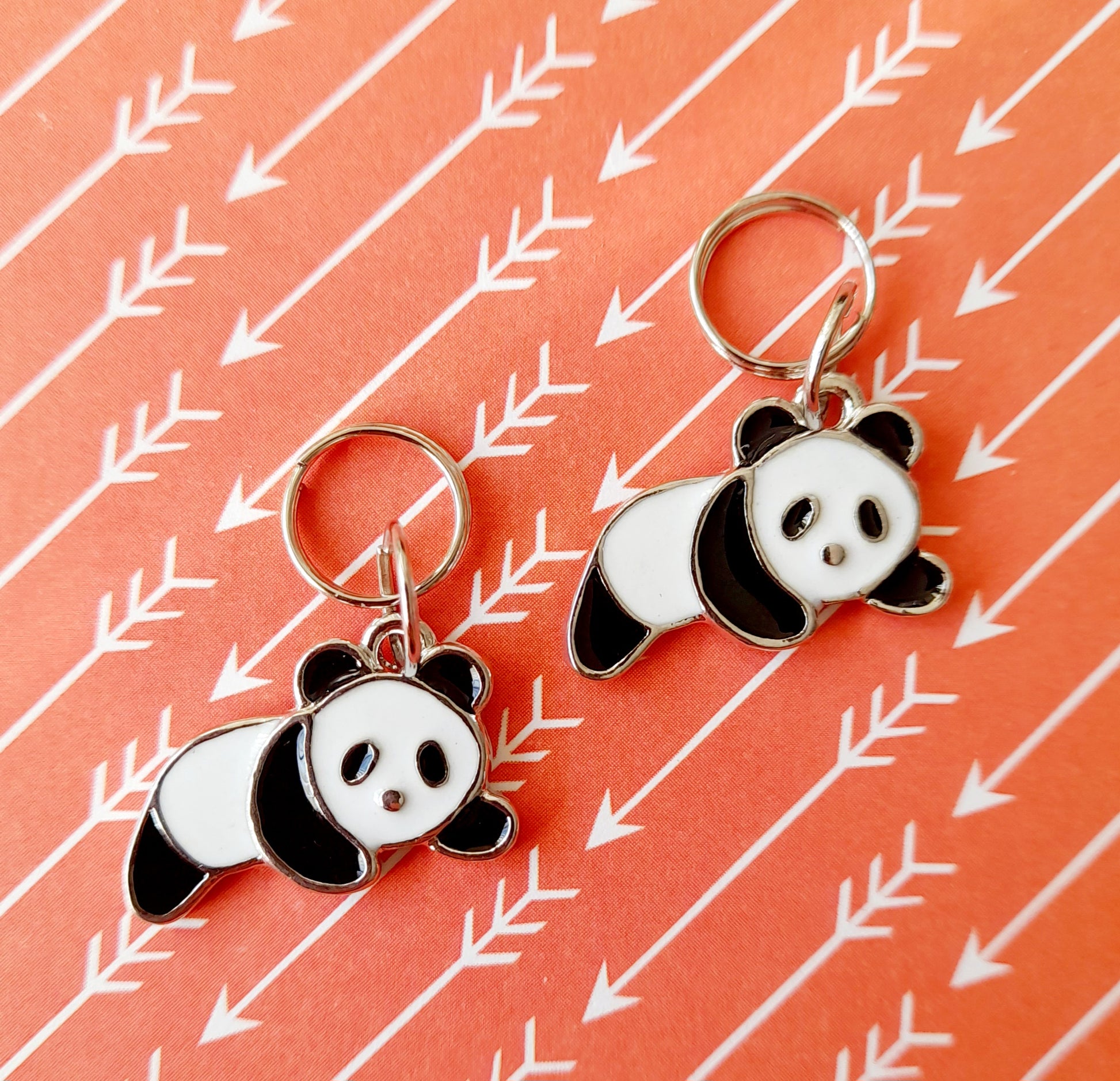 Cute stitch marker set for knitting or crochet