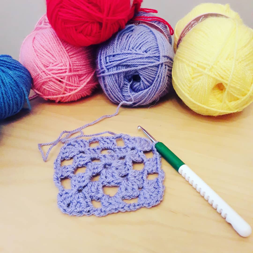Addi Comfort Grip Crochet Hook. Easy grip crochet hook – Germander