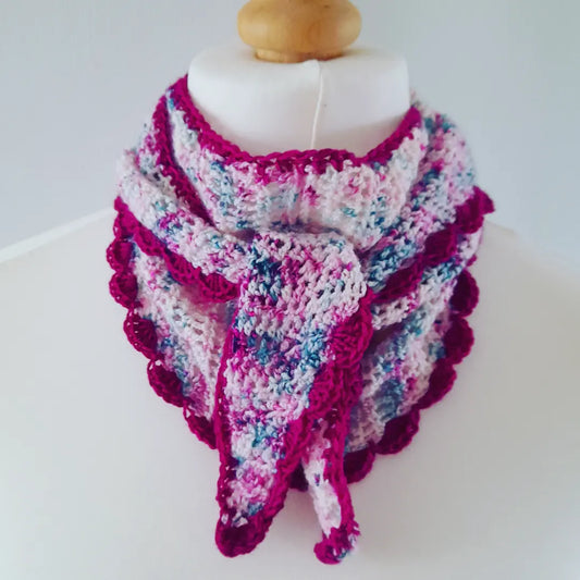 Disturbia shawl crochet pattern