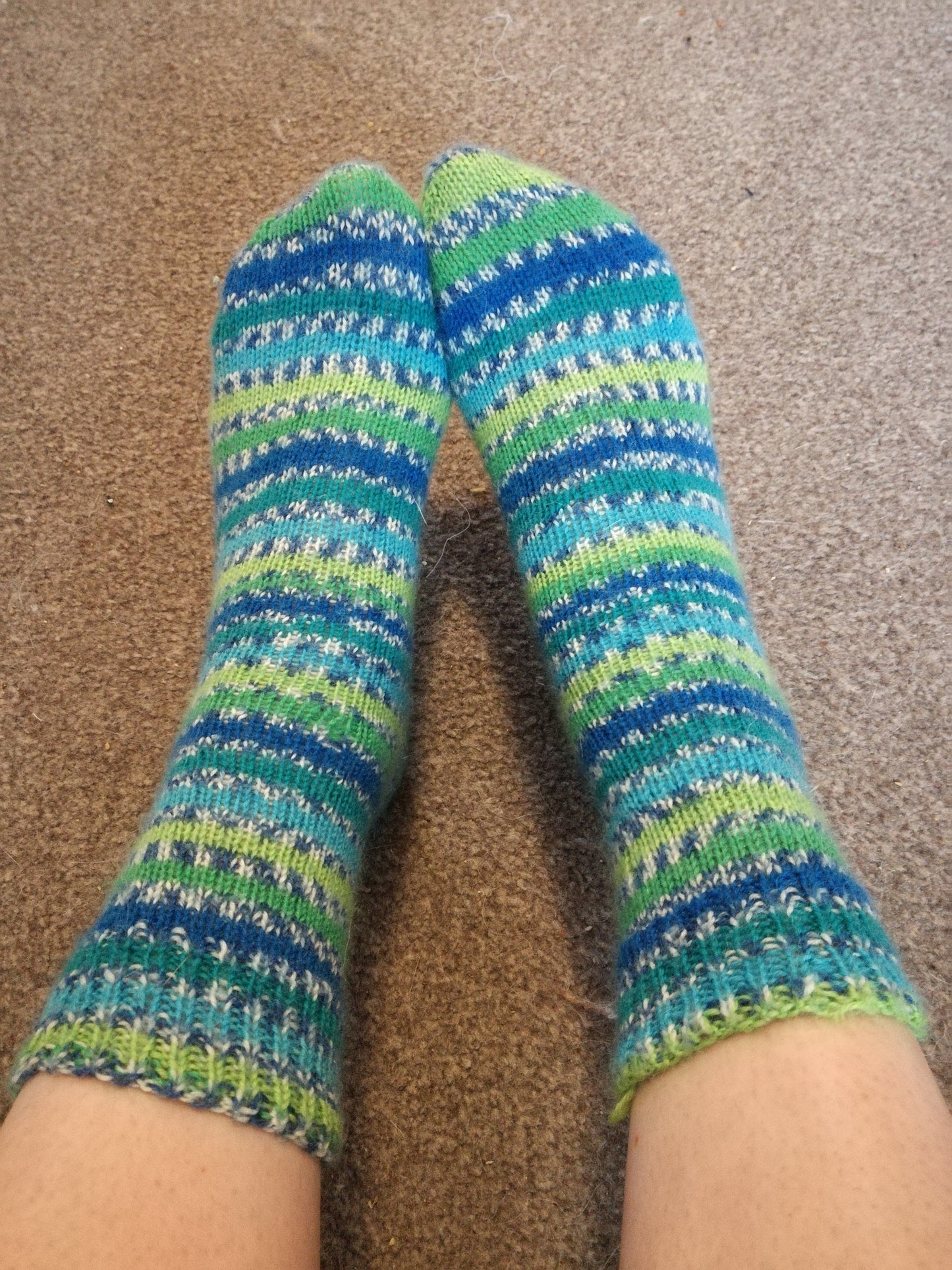 Simple 4ply sock pattern 