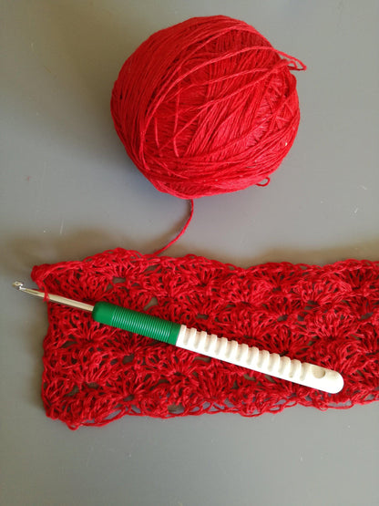 Addi Aluminium grip handle crochet hook