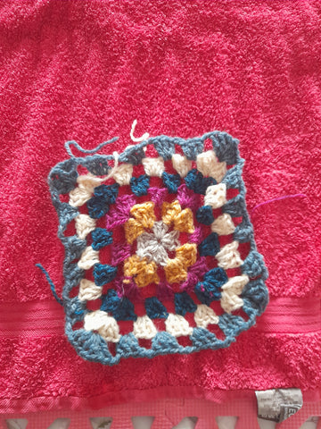 Wrap the piece up in a towel to absorb excess moisture