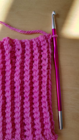 Single Crochet Rib Tutorial