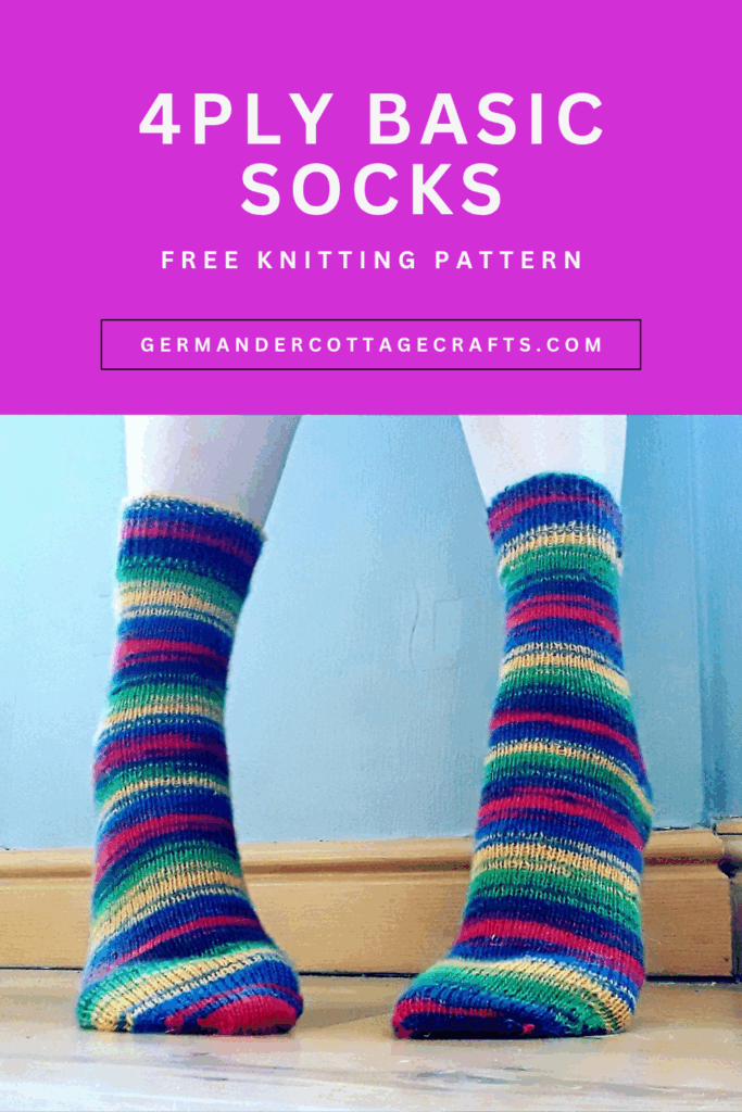 Simple cuff own sock knitting pattern free. Free sock pattern 