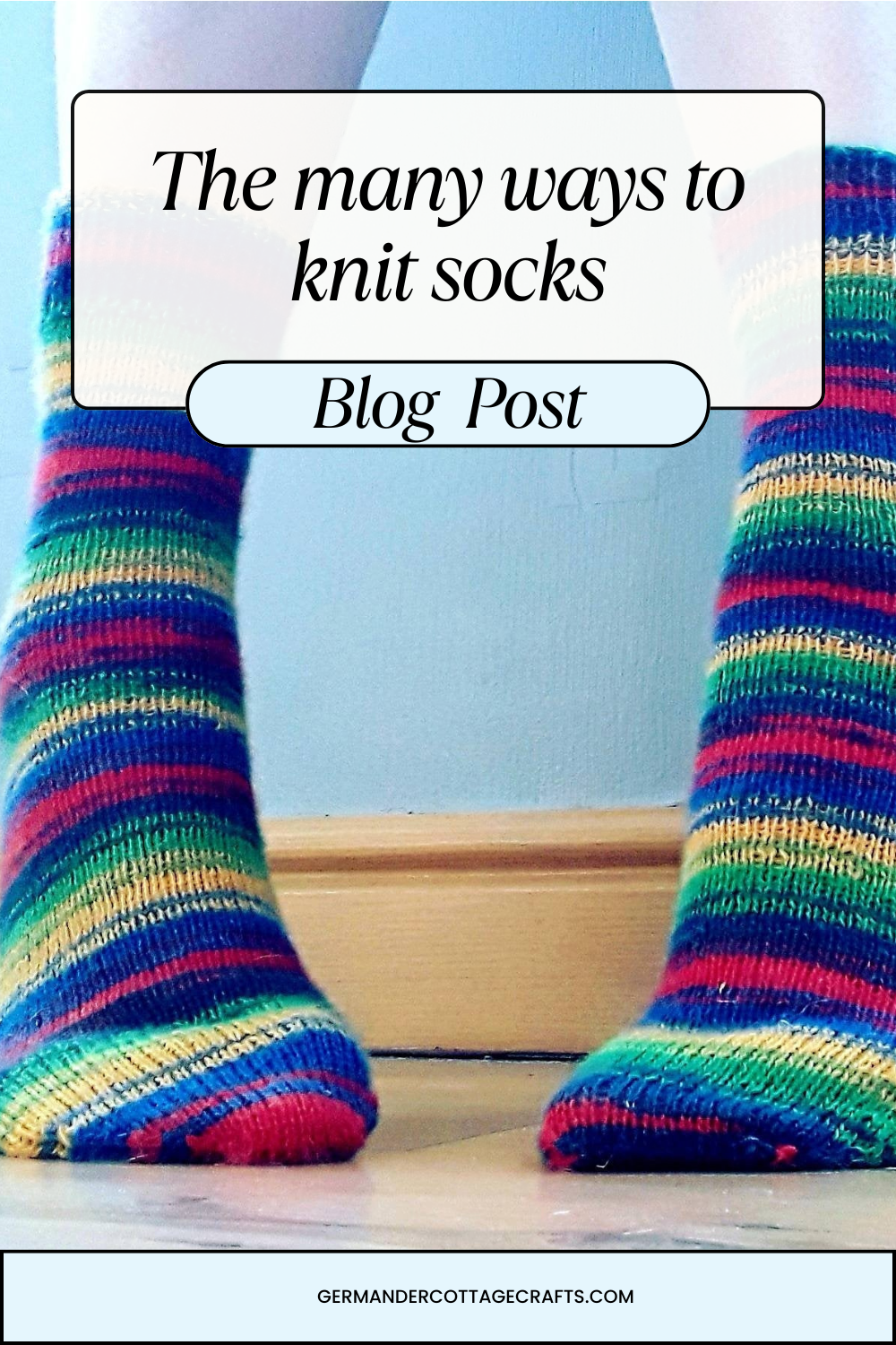 There are many ways to knit socks.