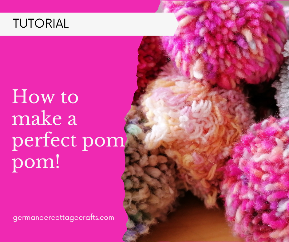 How to make pom poms. Making pom poms and choosing the best pom pom maker.